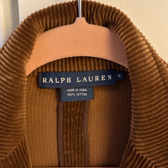 Ralph Lauren 70s Corduroy Brown Blazer - Picture 2 of 5